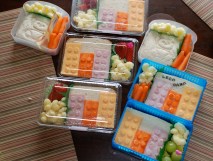 yes, you're seeing that right... the circles on the legos are glued on with ranch dressing... someone has WAY too much time on their hands. 